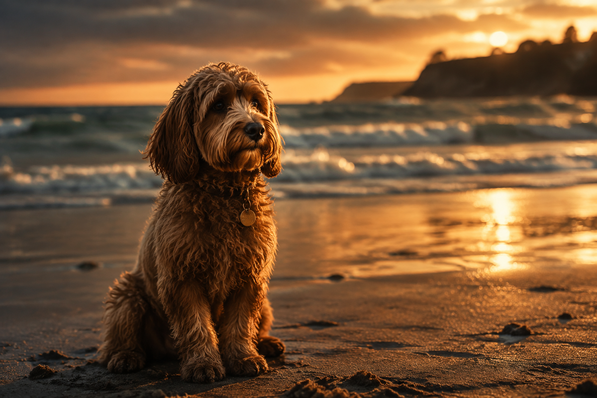 After the Swim: A Simple Oodle Coat-Care Routine