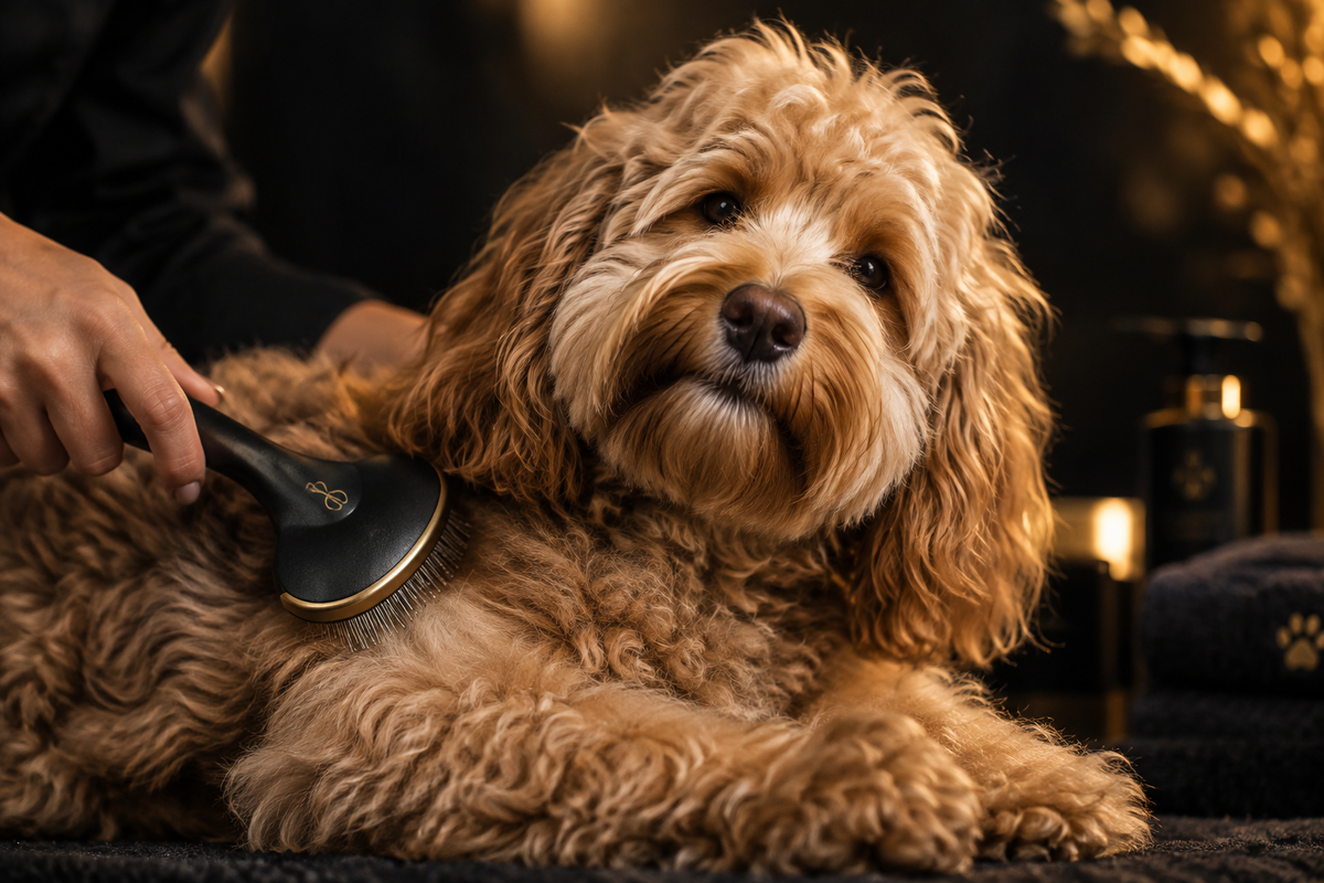 Brushing Your Oodle: Why a Dry Coat Is the Right Coat