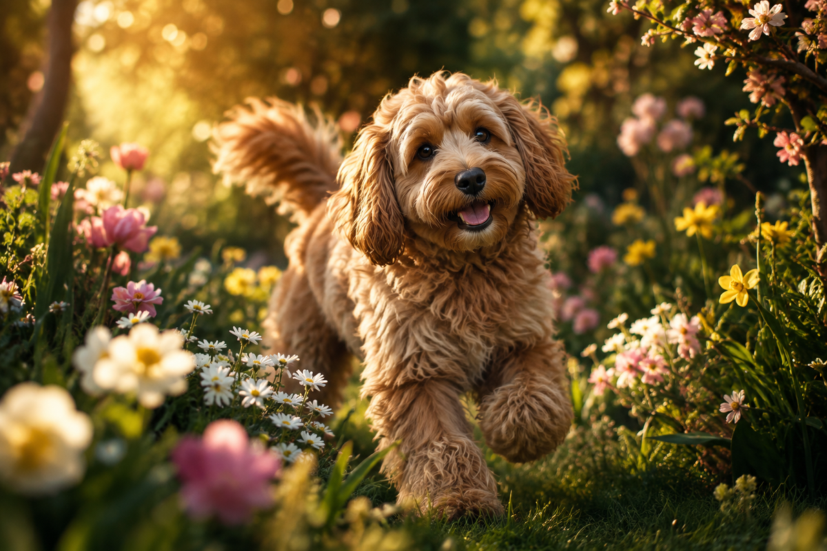Spring Walks With Your Oodle: A Quick Coat and Paw Check