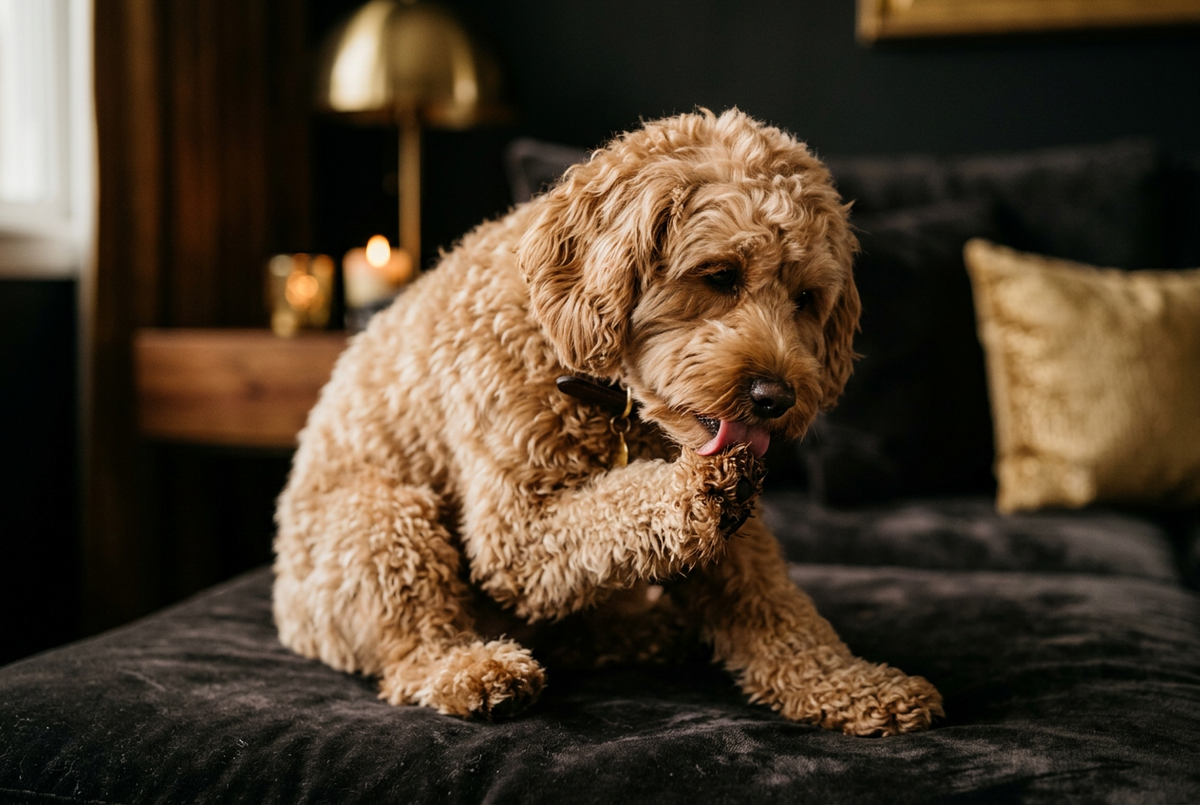 Why Does My Oodle Keep Licking Their Paws? Common Causes and Next Steps